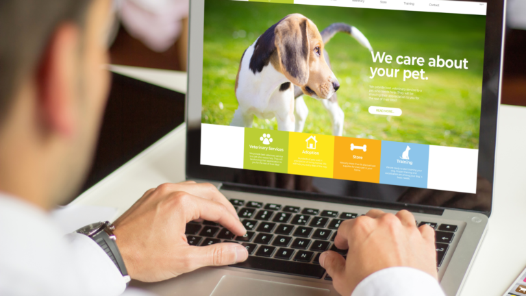 What Makes a Dog Business Look Professional Online